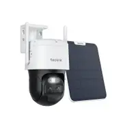 Reolink 2K+ WiFi Auto-Zoom Tracking Security Camera Battery/Solar Powered Trackmix+Solar Panel