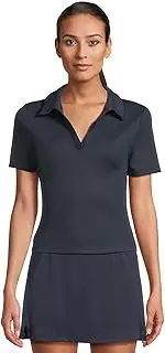 [TRAVISMATHEW] Women's Moveknit Short Sleeve V-Neck Polo