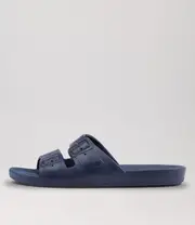 [FREEDOM MOSES] slides w navy sandals