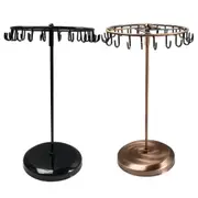 Iron Jewellery Rack Rotating Necklace Display Stand Jewellery Organiser Storage
