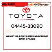 04445-33090 TOYOTA Camry GASKET KIT, POWER STEERING GEAR(FOR RACK & PINION) OEM