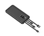 S56 Mini Comes with 4 Lines 20000mAh Mobile Phone Power Bank Portable Mobile Power Charger Multiple Outputs for IPhone Android Etc