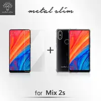 在飛比找momo購物網優惠-【Metal-Slim】小米Mix 2s(強化防摔抗震空壓手