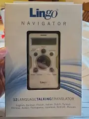 Lingo Navigator TTN-12 Multilingual Electronic Translator Brand NEW
