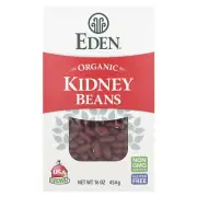 Organic Kidney Beans, 16 oz (454 g)