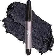 Julep Crme-to-Powder Eyeshadow Stick (Midnight Blue) - Long-Lasting, Waterproof, Blendable, Crease-Proof Eye Shadow with Built-In Smudger - Shimmer Finish
