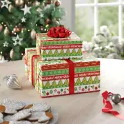 40 in. Grinch Christmas Single Roll Wrap (60 Sq. ft., 1-Roll) MERRY GRINCHMAS