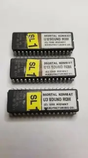 MORTAL KOMBAT 1 PCB JAMMA ARCADE ORIGINAL SOUND BOARD ROM SET!!!!! MIDWAY