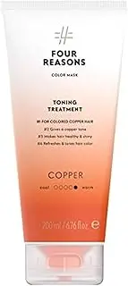 Color Mask Copper Reconstructive Treatment - Toning Conditioner for Copper Hair - 6.76 oz (New Packaging)