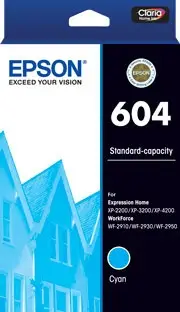 Epson 604 Cyan Ink Cartridge