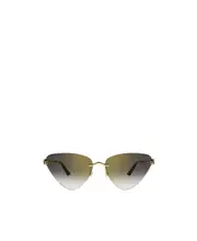 Cartier Triangle Frameless Sunglasses 62 Multicolor