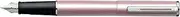 [Sheaffer] Agio Frosted Pink Nickel Trim Fountain Pen- Medium Nib