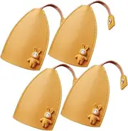 4pcs Car Key Bag Fob Seats Car Cup Holder Key Cases Accessories Purse Wallet Car Seat Filler Key Chain Car Key Holder Pouch Seat Organizer Drink Holder Belt Key Holder Metal Yellow