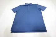 Greyson Golf Saranac Polo Mens Size Medium Maltese Blue/Fjord 977D New 01297076