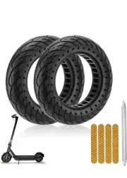 Ninebot Segway Solid Rubber Tires, Solid Rubber Tire 10x2.5 Inch LEFELWEL