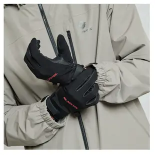 【BLACKYAK】YAK HARDGRIP 手套 (黑色) -秋冬 保暖手套 仿皮革 登山手套 |BYAB2NAN01