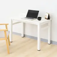 在飛比找Yahoo奇摩購物中心優惠-HappyLife 白鋼木餐桌 電腦桌 100公分 100×