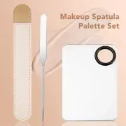 304 Stainless Steel Cosmetic Makeup Spatula Palette Set Cosmetic Foundation WTD