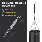 Hammock Hanging Spring Carbon Steel Porch Swing Spring Hanger Professional xiPXq