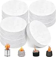 Pack of 12 Ceramic Wool for Bioethanol Fireplace, Increases Bioethanol Life by Up to 100%, Heat Resistant, Durable, No Pruning Required, Multi-Purpose Use