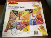 Arthur’s Story Clock 2011 Rare Wood Learning Set PBS Kids Arthur
