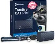 Tractive Mini GPS Cat Tracker | Market Leader | Real-Time Location Tracking | Lo