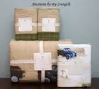 Pottery Barn Kids BRYCE TRUCKS F/Q Quilt + Shams + Sheet Set VINTAGE RETRO * NLA