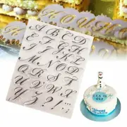 Alphabet Letter Number Cookie Biscuit Stamp Cutter Embosser Cake Mould Tools New
