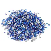 SS16/1440Pcs Glass Diamante Rhinestone, Man Made Gems, AB Dark Blue