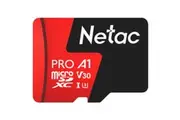 Netac P500 Extreme Pro microSDXC V30 Card with Adapter 256GB
