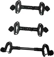 GARVALON 3pcs Stroller Connector for Twin Prams Pram Hook for Double Stroller Easy Install Outdoor Accessory