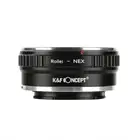 K&F Concept Adapter for Rollei QBM Mount Lens to Sony NEX E Camera NEX-C3 A6300