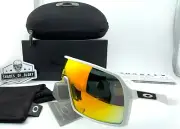 OAKLEY SUTRO MATTE WHITE RUBY RED AFTERMARKET GALAXY POLARIZED SUNGLASSES OO9406