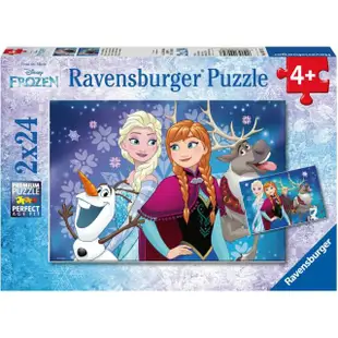 【德國Ravensburger】維寶拼圖 冰雪奇緣 24片 X2