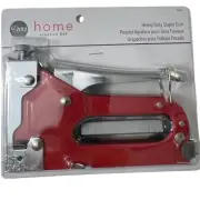 Dritz Home 9052 Heavy Duty Staple Gun Red Creative DIY New