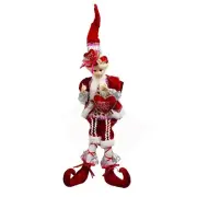 Cynthia Rowley Valentines Day Leprechaun Elf Fairy Doll 28" Shelf Sitter