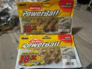 2 Packs Berkley PowerBait Soft Fishing Lures 3" Sick Fish Tennessee Shad Color