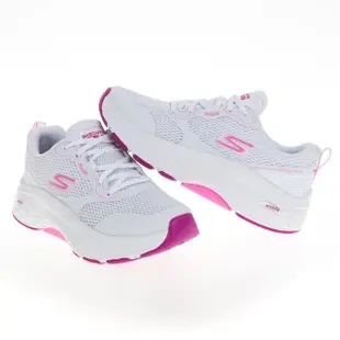 【SKECHERS】女鞋 慢跑系列 GO RUN MAX CUSHIONING ARCH FIT 寬楦款(128928WWPK)