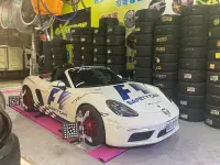 在飛比找Yahoo!奇摩拍賣優惠-PORSCHE 718 Boxster S 19吋輕量化鋁圈