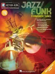 Jazz Funk - Lead Sheets Play Along Book and Audio NEW 000121902