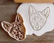Basenji Dogs Hunter Face Body Cookie Cutter Pastry Animal Pet Dog