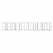 Andala Pets Outdoor Dog Kennel Galvanised Steel 26.62 m
