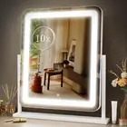 Makeup Vanity Mirror with Lights 15.2" Large LED Lighted Mirror, Hollywood Make