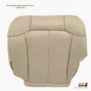 2000 2001 2002 Chevy Tahoe LT LS Driver Side Bottom Leather Seat Cover Light Tan