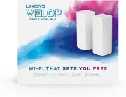 NEW Linksys Velop Tri-Band AC4400 Whole Home WiFi Mesh System - 2-Pack SEALED