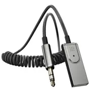 Adaptador Aux a Bluetooth 5.1 Receptor Bluetooth de 3,5 mm Micrófono coche