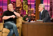 Dr Phil McGraw and Jay Leno Historic Television Old Photo 4