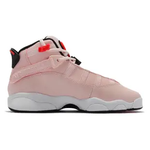 Nike 休閒鞋 Jordan 6 Rings GS 女鞋 喬丹 經典鞋款元素 氣墊 避震 白 323419-602