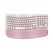 Logitech Wave Keys wireless ergonomic keyboard - Rose