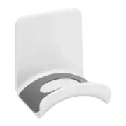 1 Pcs Headphone Stand Holder, Under Desk Headset Holder, White(Wall-mounted)